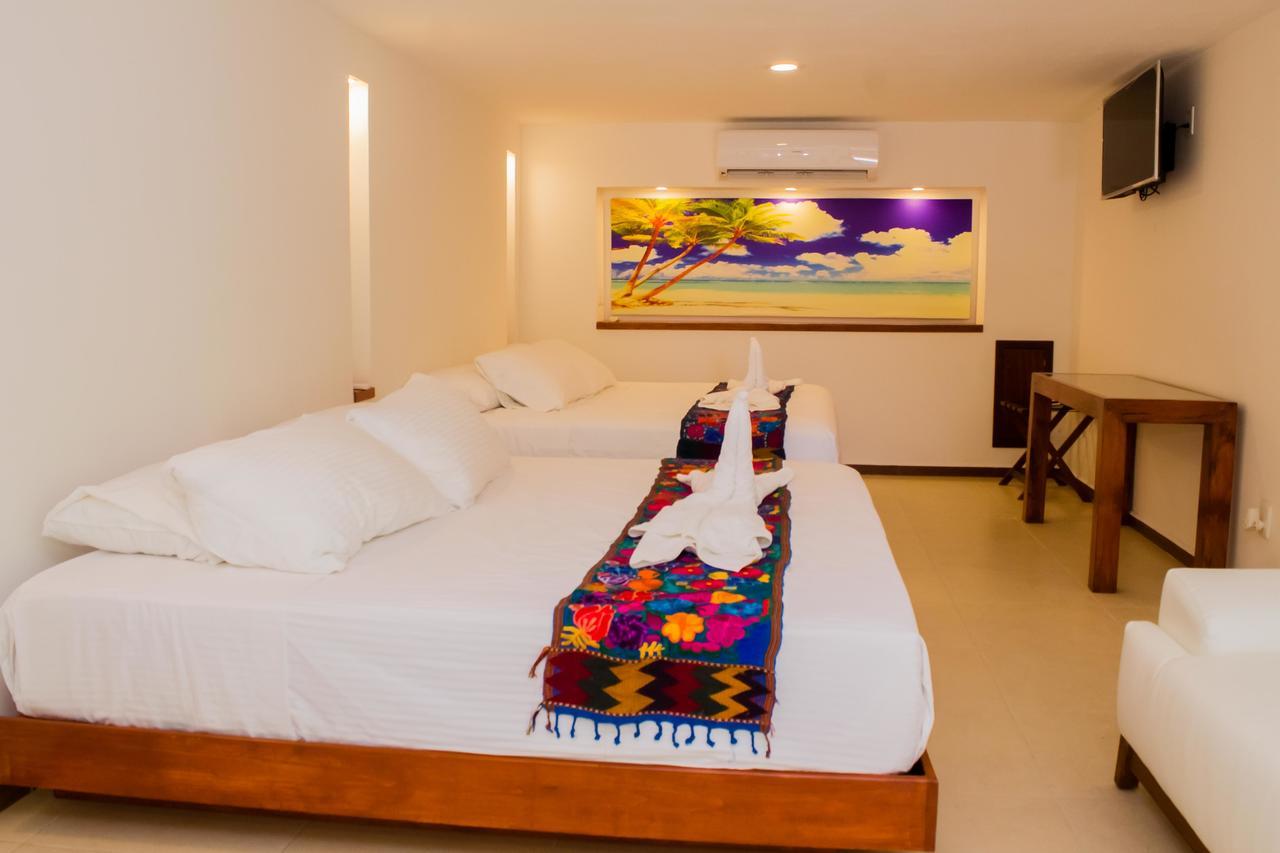Casa Azul Maya Isla Mujeres Eksteriør billede